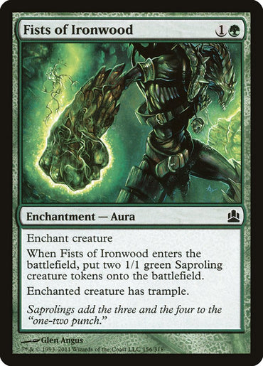 Fists of Ironwood [Commander 2011] 