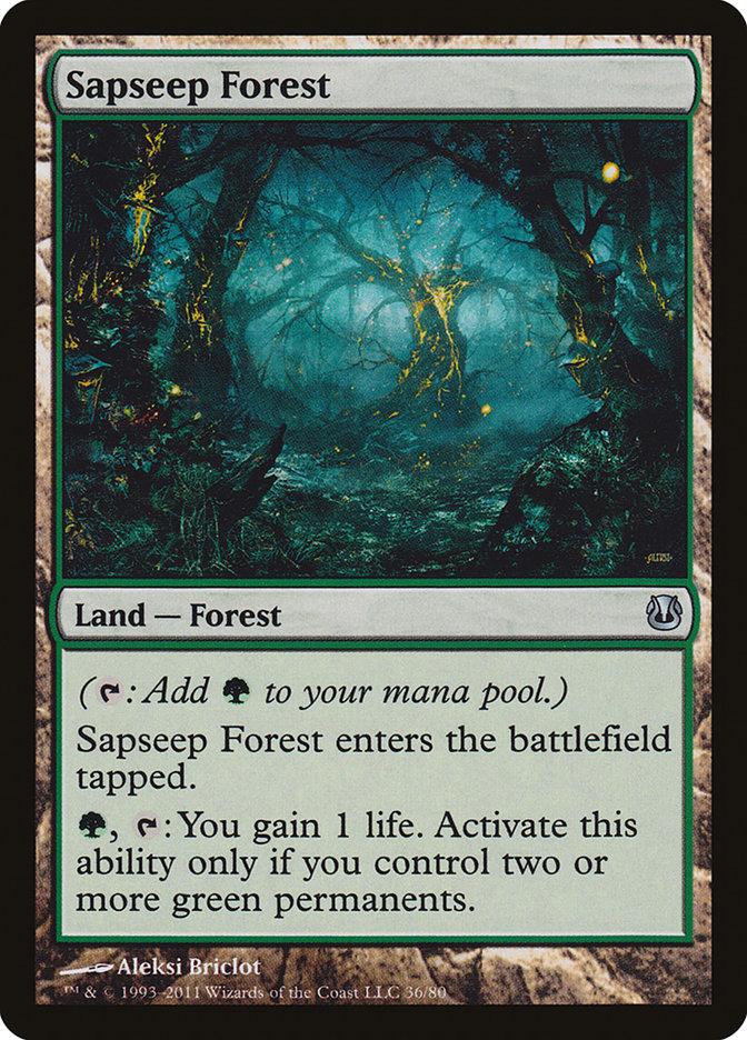 Sapseep Forest [Duel Decks: Ajani vs. Nicol Bolas] 