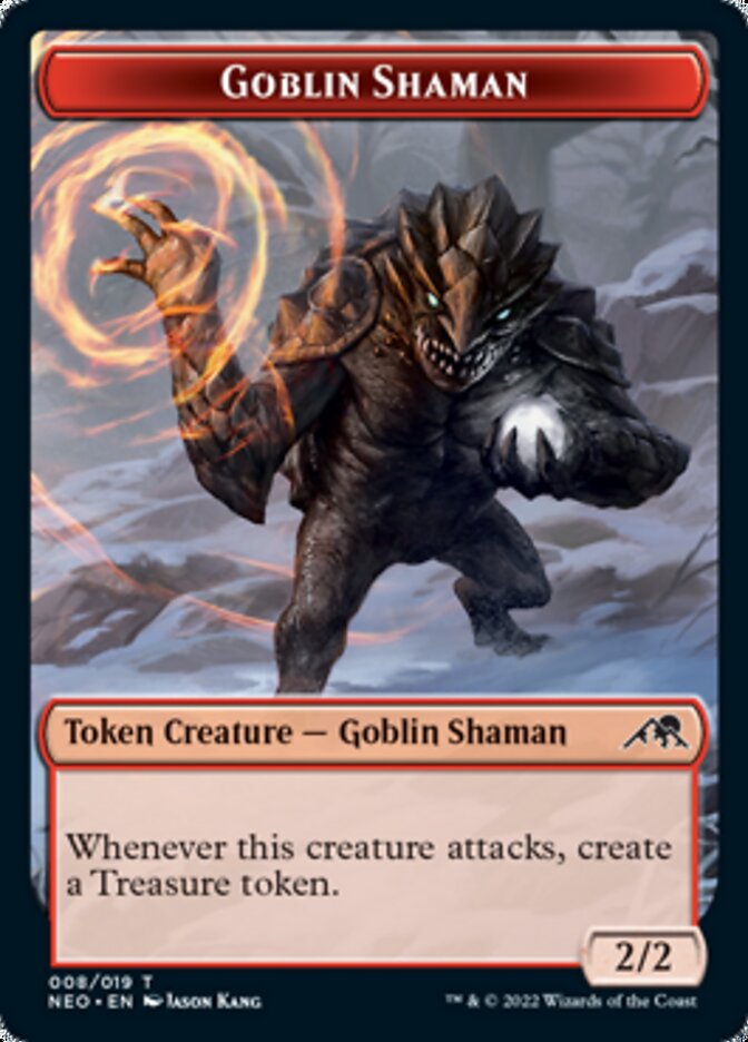 Goblin Shaman Token [Kamigawa: Neon Dynasty Tokens] 