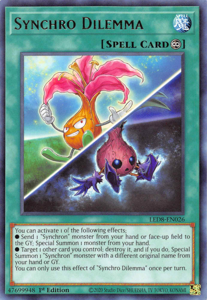 Synchro Dilemma [LED8-EN026] Rare 