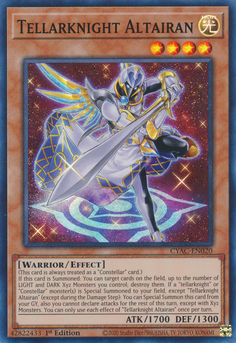 Tellarknight Altairan [CYAC-EN020] Super Rare 