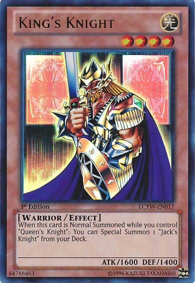 King's Knight [LCYW-EN017] Ultra Rare 