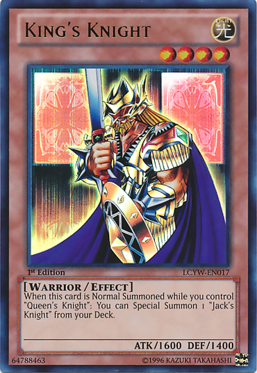 King's Knight [LCYW-EN017] Ultra Rare 