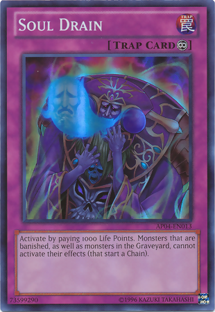 Soul Drain [AP04-EN013] Super Rare 