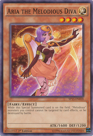 Aria the Melodious Diva [SP15-EN018] Common 