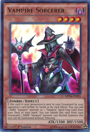 Vampire Sorcerer [MP14-EN151] Ultra Rare 