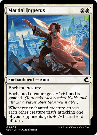 Martial Impetus [Ravnica: Clue Edition] 