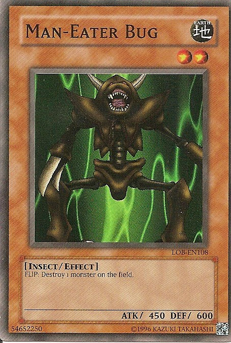 Man-Eater Bug [LOB-EN108] Super Rare 