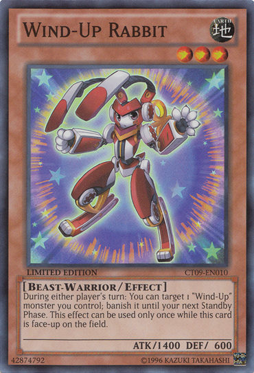 Wind-Up Rabbit [CT09-EN010] Super Rare 