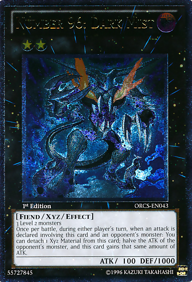 Number 96: Dark Mist [ORCS-EN043] Ultimate Rare 