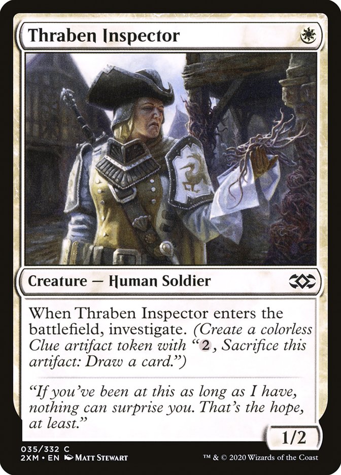 Thraben Inspector [Double Masters] 