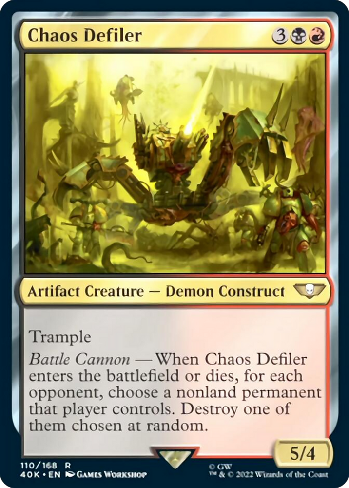 Chaos Defiler (Surge Foil) [Warhammer 40,000] 