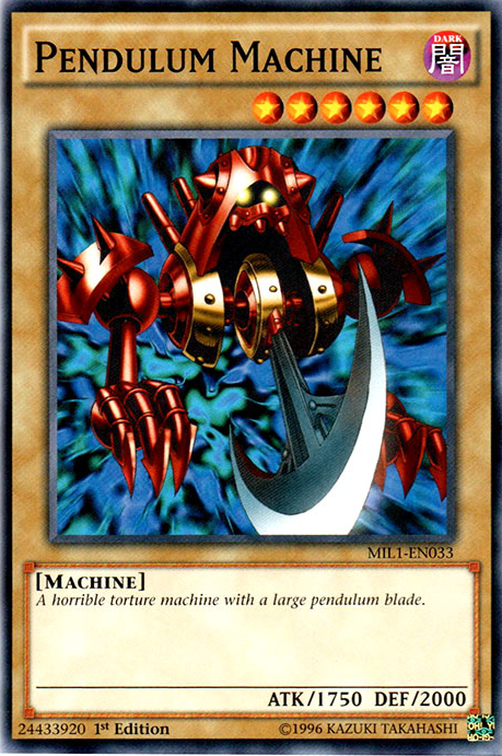 Pendulum Machine [MIL1-EN033] Common 
