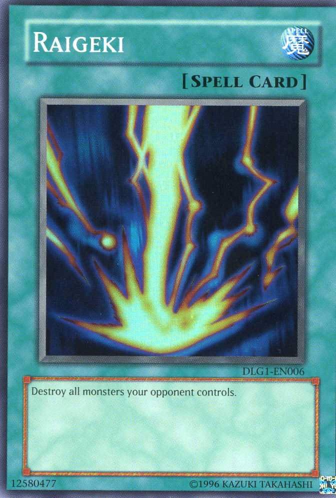 Raigeki [DLG1-EN006] Super Rare 