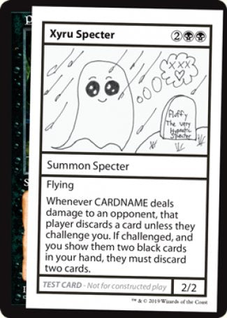 Xyru Specter (2021 Edition) [Mystery Booster Playtest Cards] 