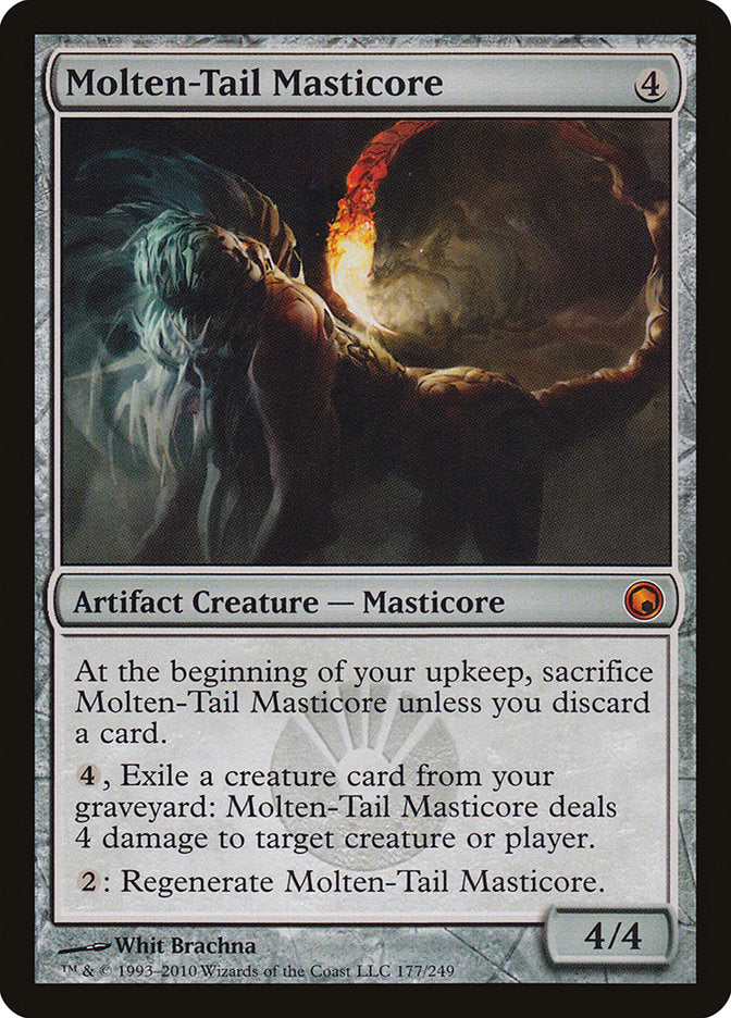 Molten-Tail Masticore [Scars of Mirrodin] 