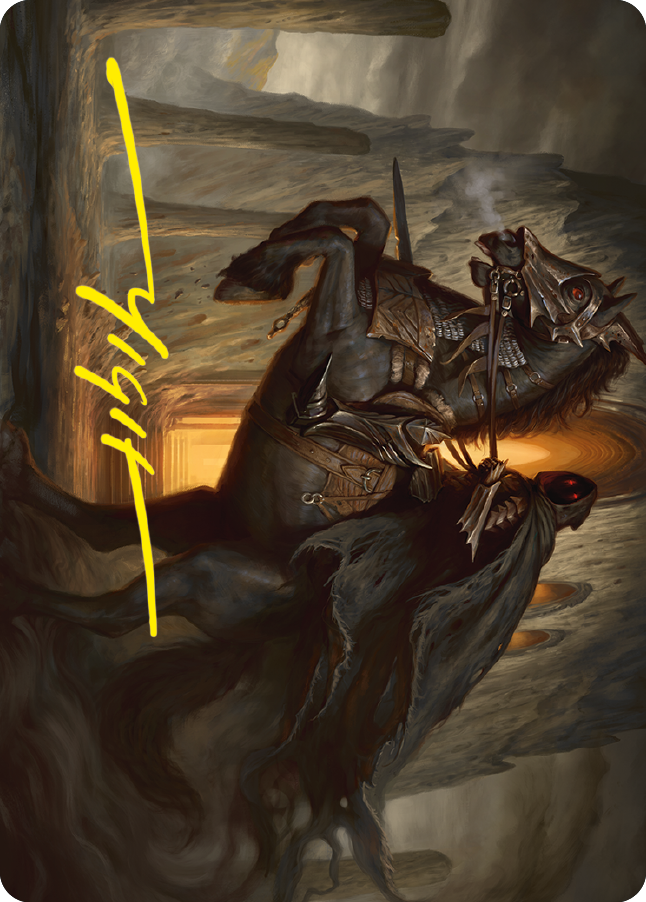 Nazgul Art Card (Gold-Stamped Signature) [The Lord of the Rings: Tales of Middle-earth Art Series] 