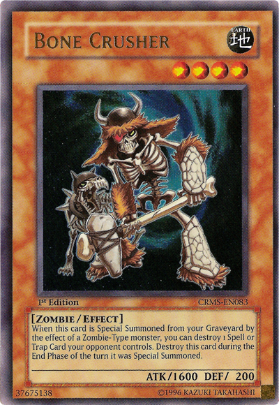 Bone Crusher [CRMS-EN083] Ultra Rare 