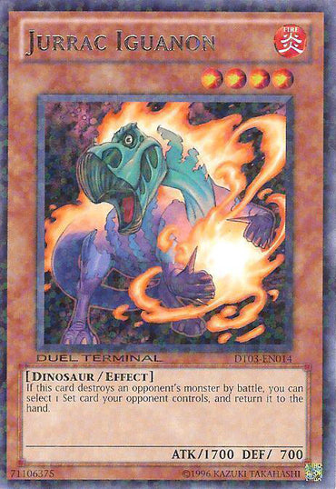Jurrac Iguanon [DT03-EN014] Rare 