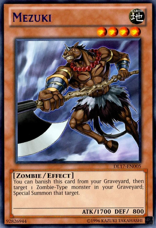 Mezuki (Purple) [DL17-EN005] Rare 