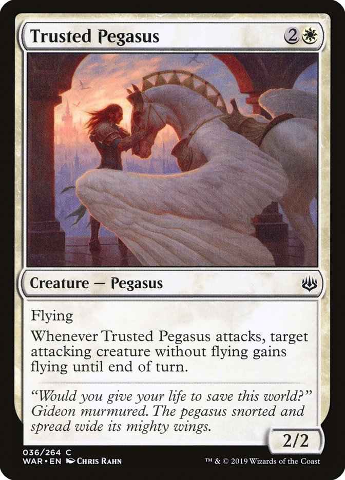 Trusted Pegasus [War of the Spark] 