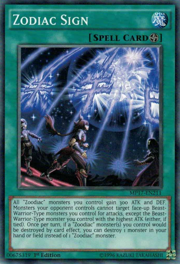 Zodiac Sign [MP17-EN211] Common 