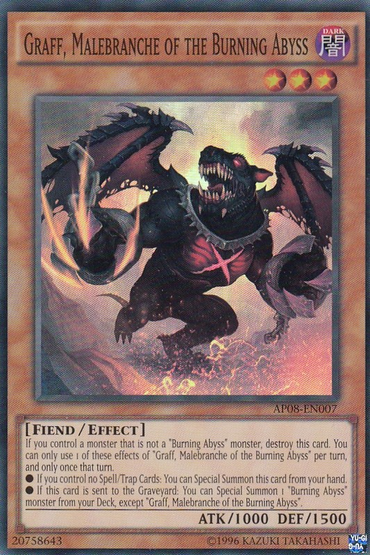 Graff, Malebranche of the Burning Abyss [AP08-EN007] Super Rare 
