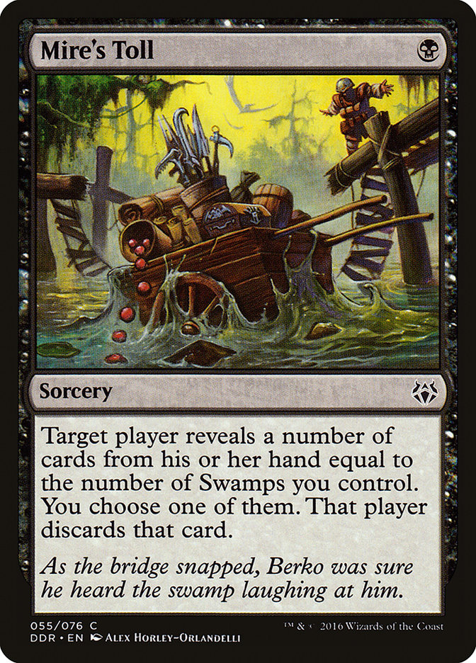 Mire's Toll [Duel Decks: Nissa vs. Ob Nixilis] 