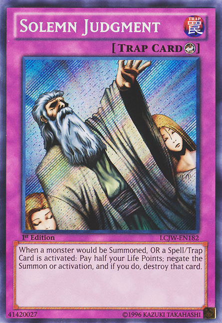 Solemn Judgment [LCJW-EN182] Secret Rare 