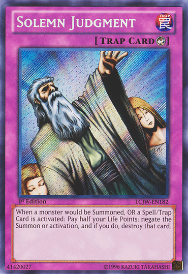 Solemn Judgment [LCJW-EN182] Secret Rare 