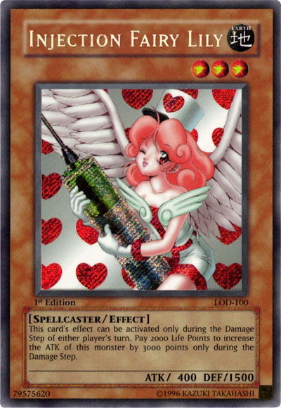 Injection Fairy Lily [LOD-100] Secret Rare 