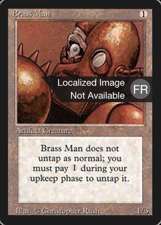 Brass Man [Foreign Black Border] 
