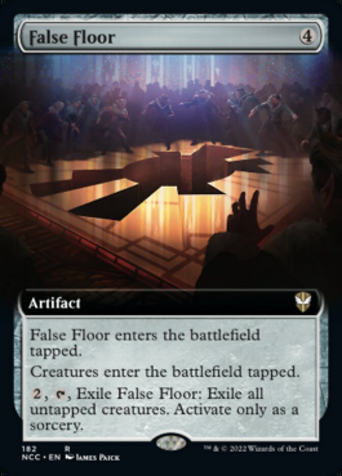 False Floor (Extended Art) [Streets of New Capenna Commander] 