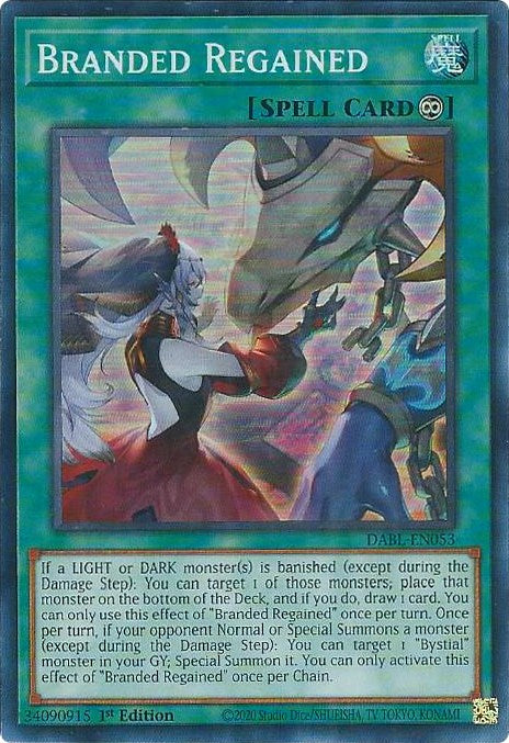Branded Regained [DABL-EN053] Super Rare 