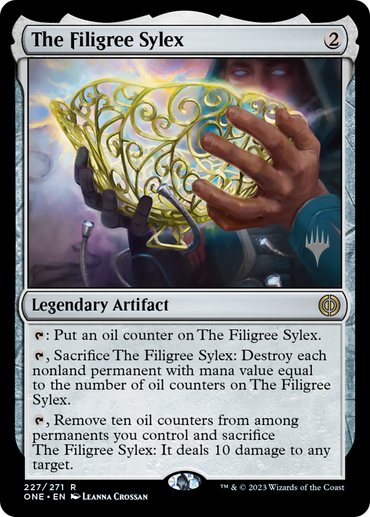 The Filigree Sylex (Promo Pack) [Phyrexia: All Will Be One Promos]