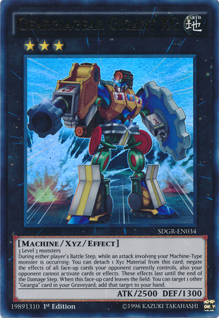 Geargiagear Gigant XG [SDGR-EN034] Ultra Rare 