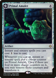 Primal Amulet // Primal Wellspring (Buy-A-Box) [Ixalan Treasure Chest] 