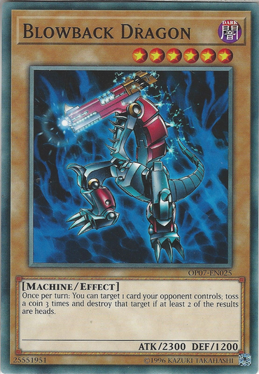 Blowback Dragon [OP07-EN025] Common 