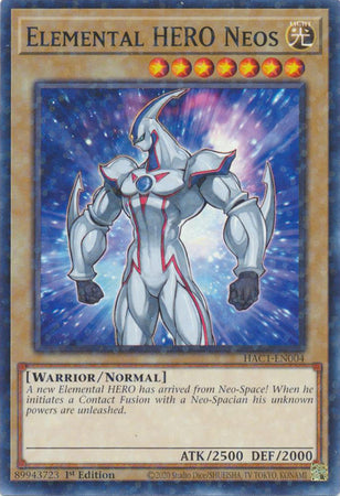Elemental HERO Neos (Duel Terminal) [HAC1-EN004] Parallel Rare 