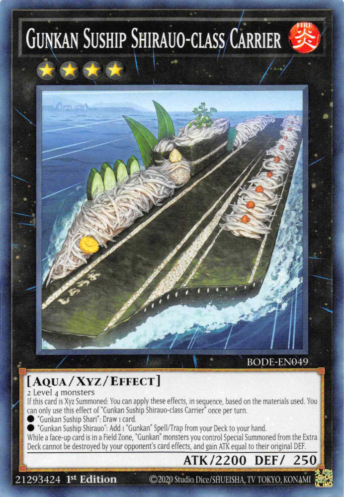 Gunkan Suship Shirauo-class Carrier [BODE-EN049] Common 