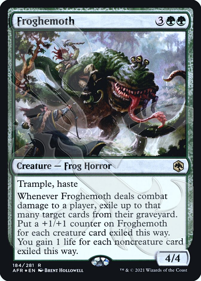 Froghemoth (Ampersand Promo) [Dungeons &amp; Dragons: Adventures in the Forgotten Realms Promos] 