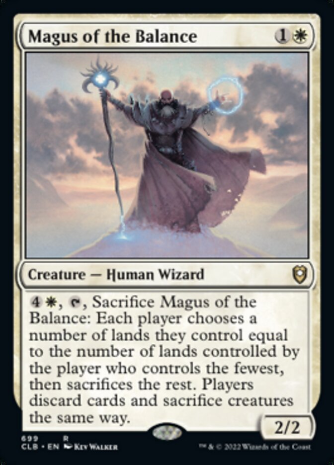 Magus of the Balance [Commander Legends: Battle for Baldur's Gate] 