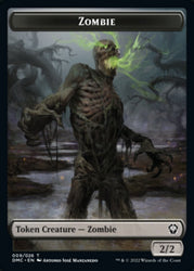 Saproling // Zombie Double-Sided Token [Dominaria United Tokens] 