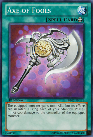 Ax of Fools [BP02-EN161] Mosaic Rare 