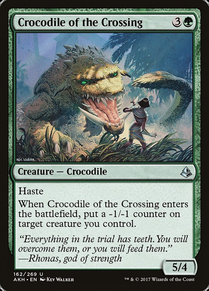 Crocodile of the Crossing [Amonkhet] 