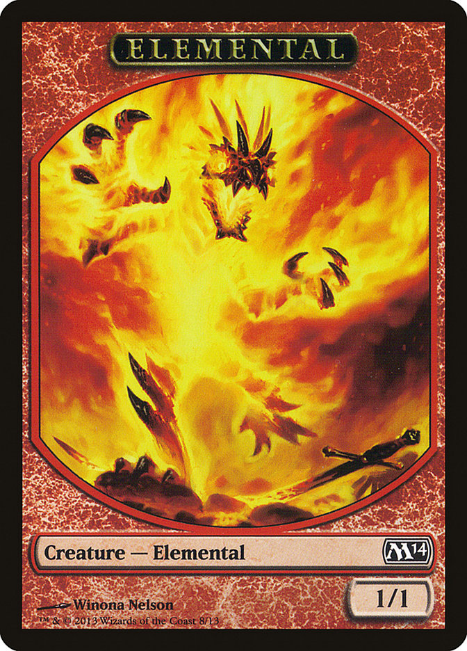 Elemental Token (8/13) [Magic 2014 Tokens] 