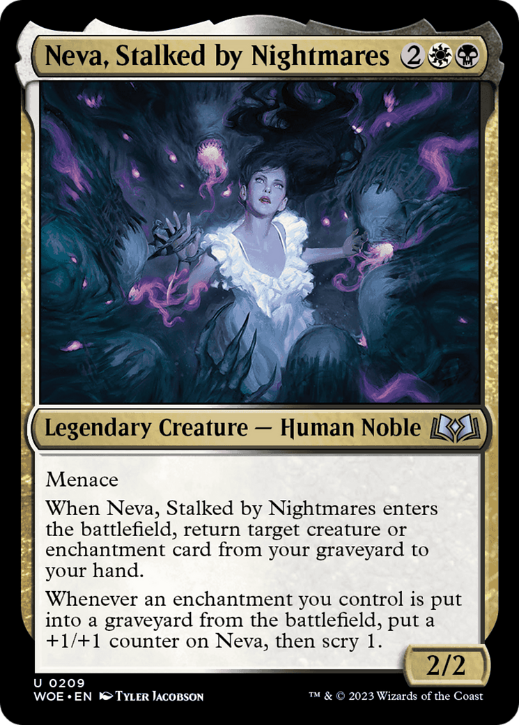 Neva, Stalked by Nightmares [Wilds of Eldraine] 