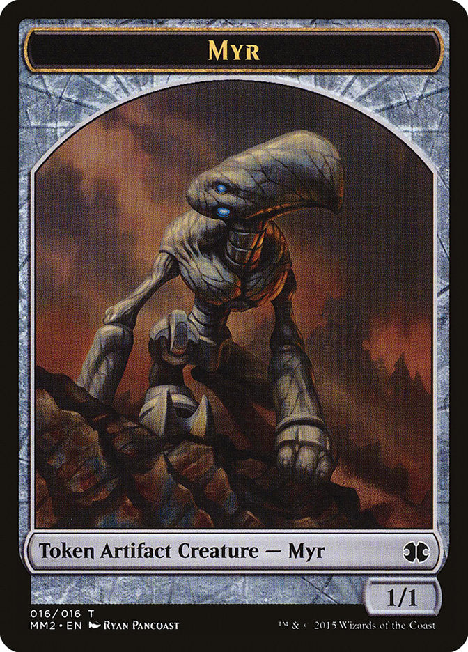 Myr Token [Modern Masters 2015 Tokens] 