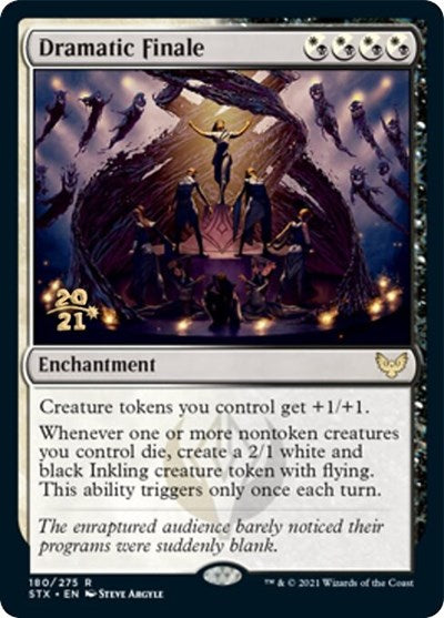 Dramatic Finale [Strixhaven: School of Mages Prerelease Promos] 