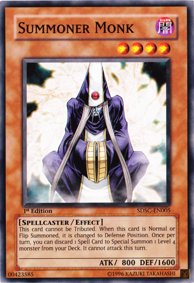 Summoner Monk [SDSC-EN005] Common 